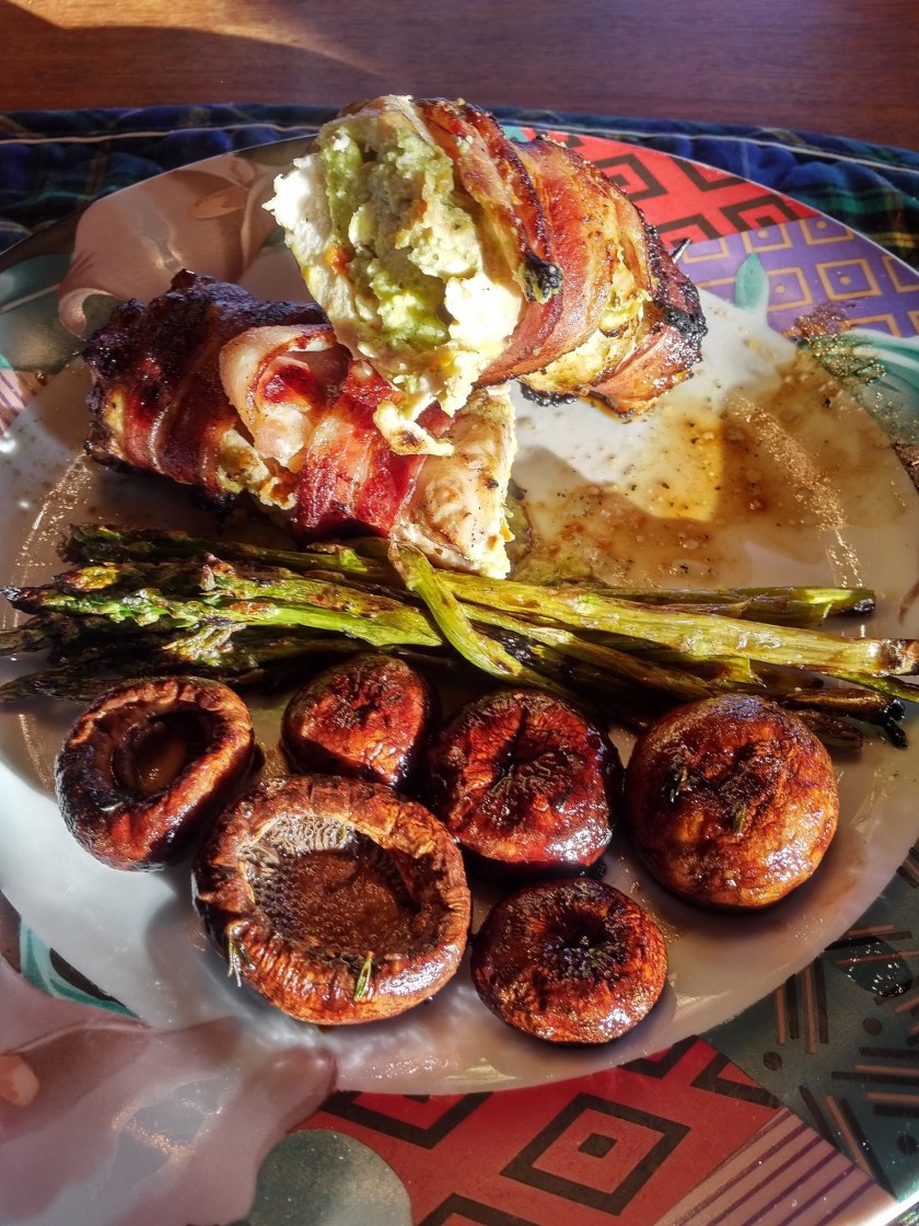 Main - stuffed guacamole bacon-wrapped chicken - 20180518_172702